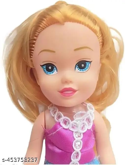 Three Sisters Doll Set for Girls – Pack of 3 Medium Size Bendable Fashion Dolls with Colorful Outfits | Kids Toy Gift for 3+ Years | Doll Set for Pretend Play & Gifting