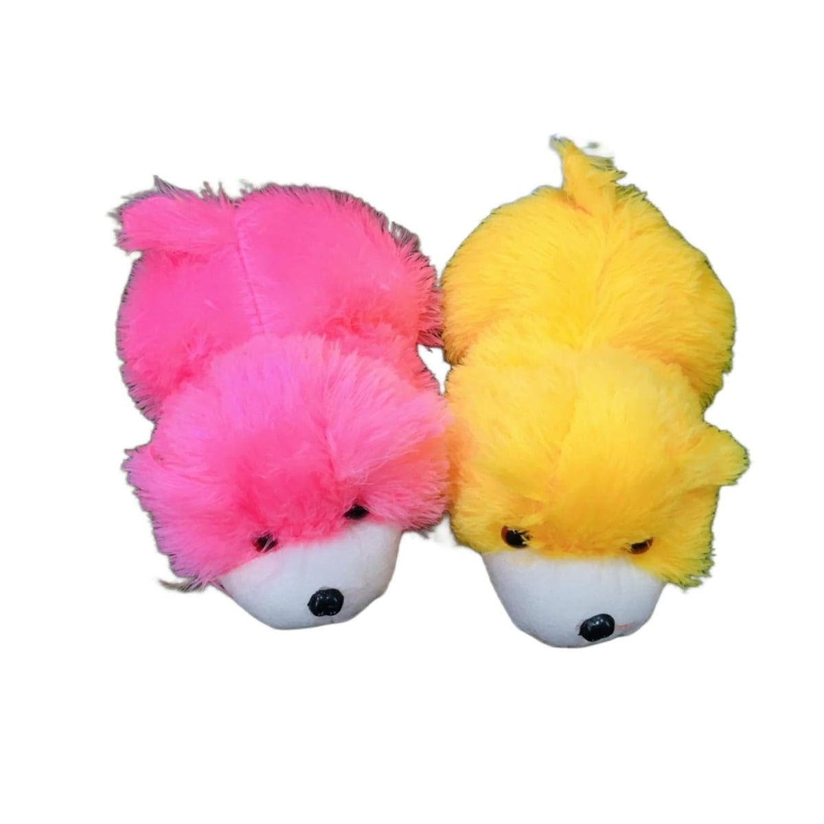 Mini Furry Dog Soft Toy, Pack of 2, Cute Stuffed Plush Puppy for Kids