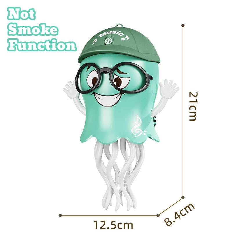 Dancing Octopus with Automatic Obstacle Avoidance Wiggling Tentacles Multi-Color Magical Crawling Musical Toy