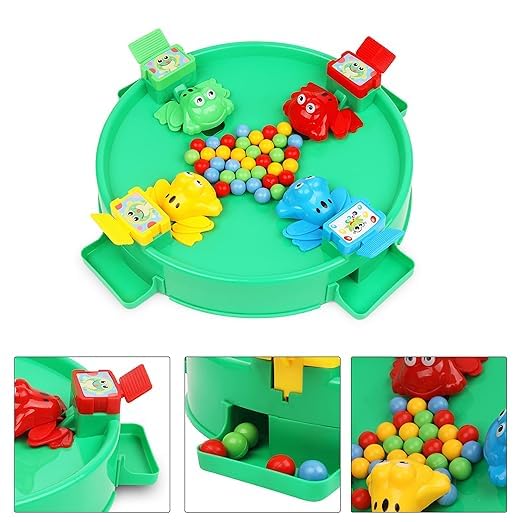 Hungry Frog's Eat Beans Game | 4 Players | Multiplayer Game | Borad Game