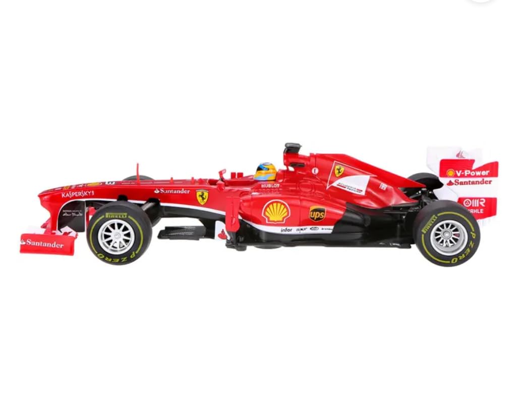 Royal Cellar SF90 Remote Control Formula 1 Racing Car, Red, 1:12 Scale Model, RC Toy with Controller, Ages 3+