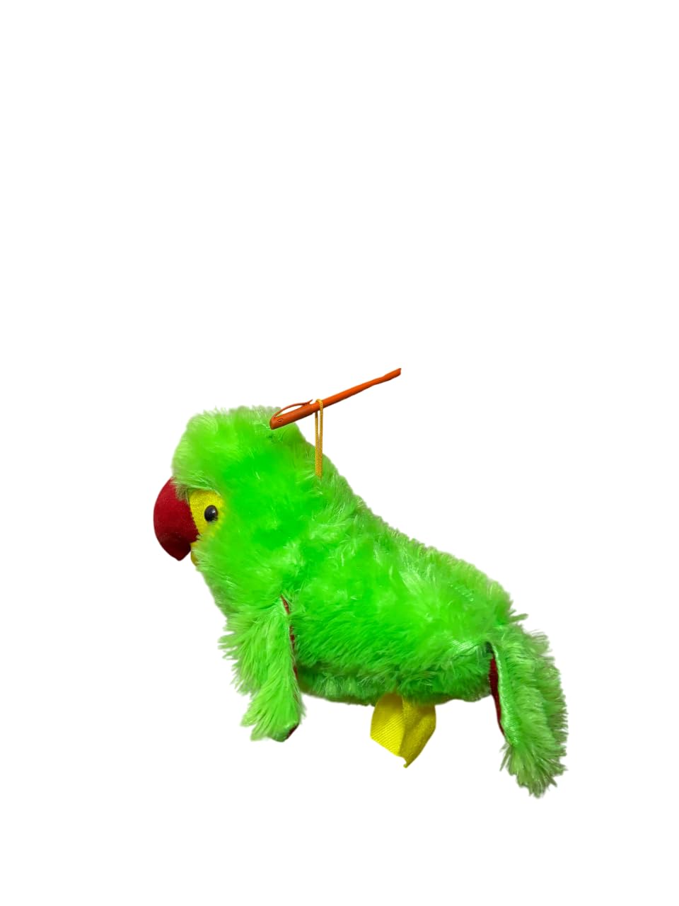 Parrot Soft Toy Cut Mitthu Totta Hanging Bird for Car Kids Boy Girls Room Children Playing Toy (Gren-Parrot)