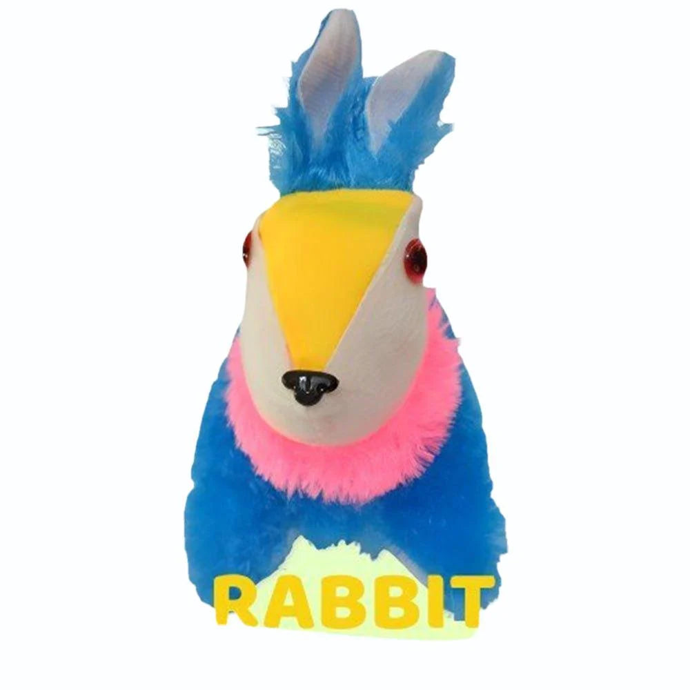 Soft Stuffed Plush Animal Toy – Cute & Cuddly Gift for Kids, (Rabbit 2 in 1)