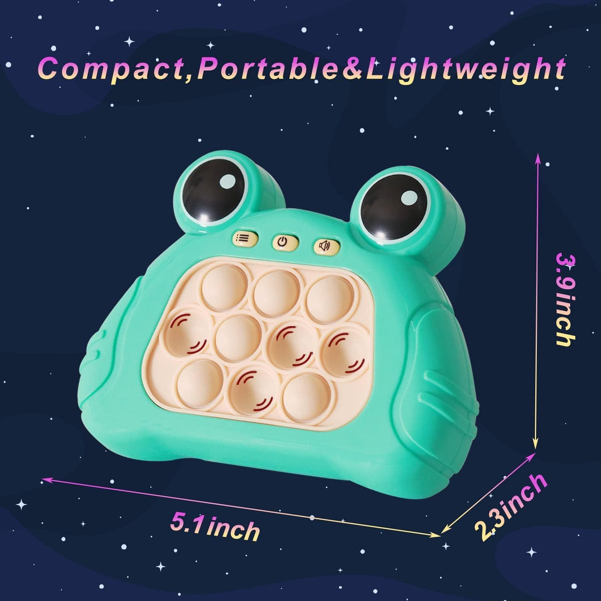 Fast Speed Push Intelligent Game for Kids, Sound Toy for Kids, Electronic Quick Push Game