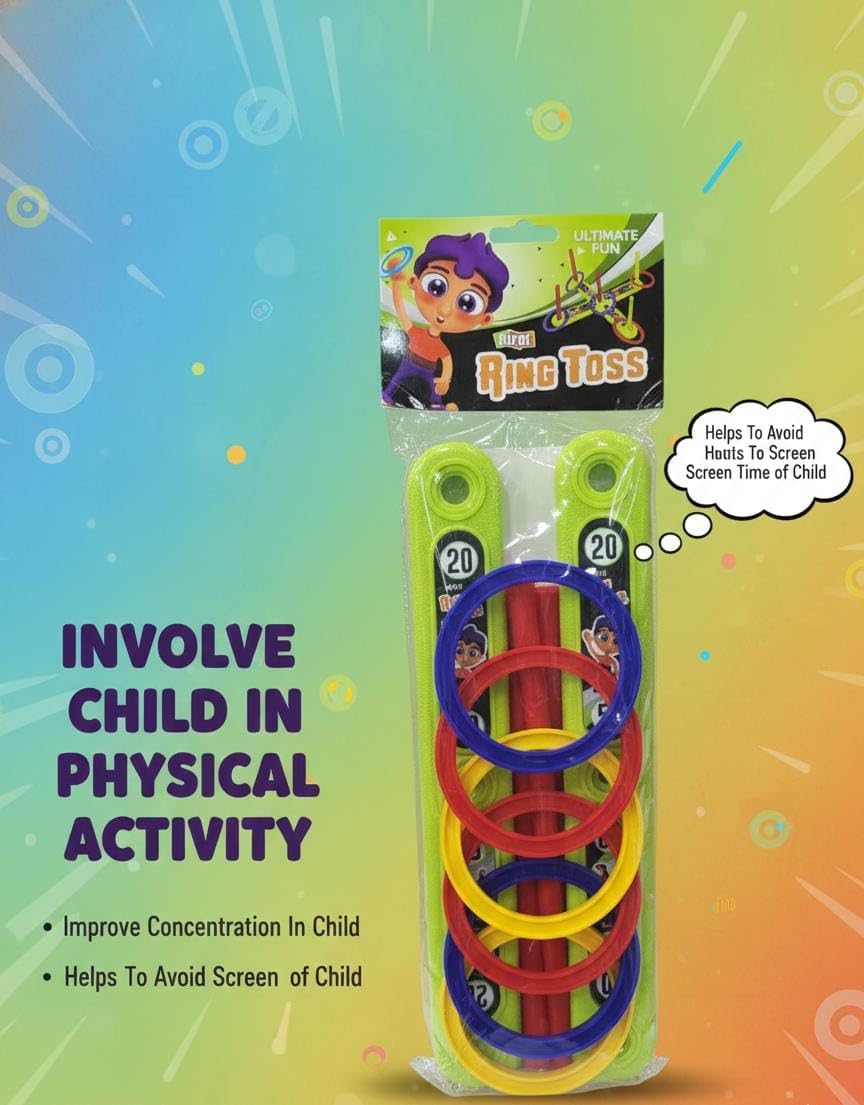 Ring Toss Game Set for Kids | Fun Learning Toy for Children