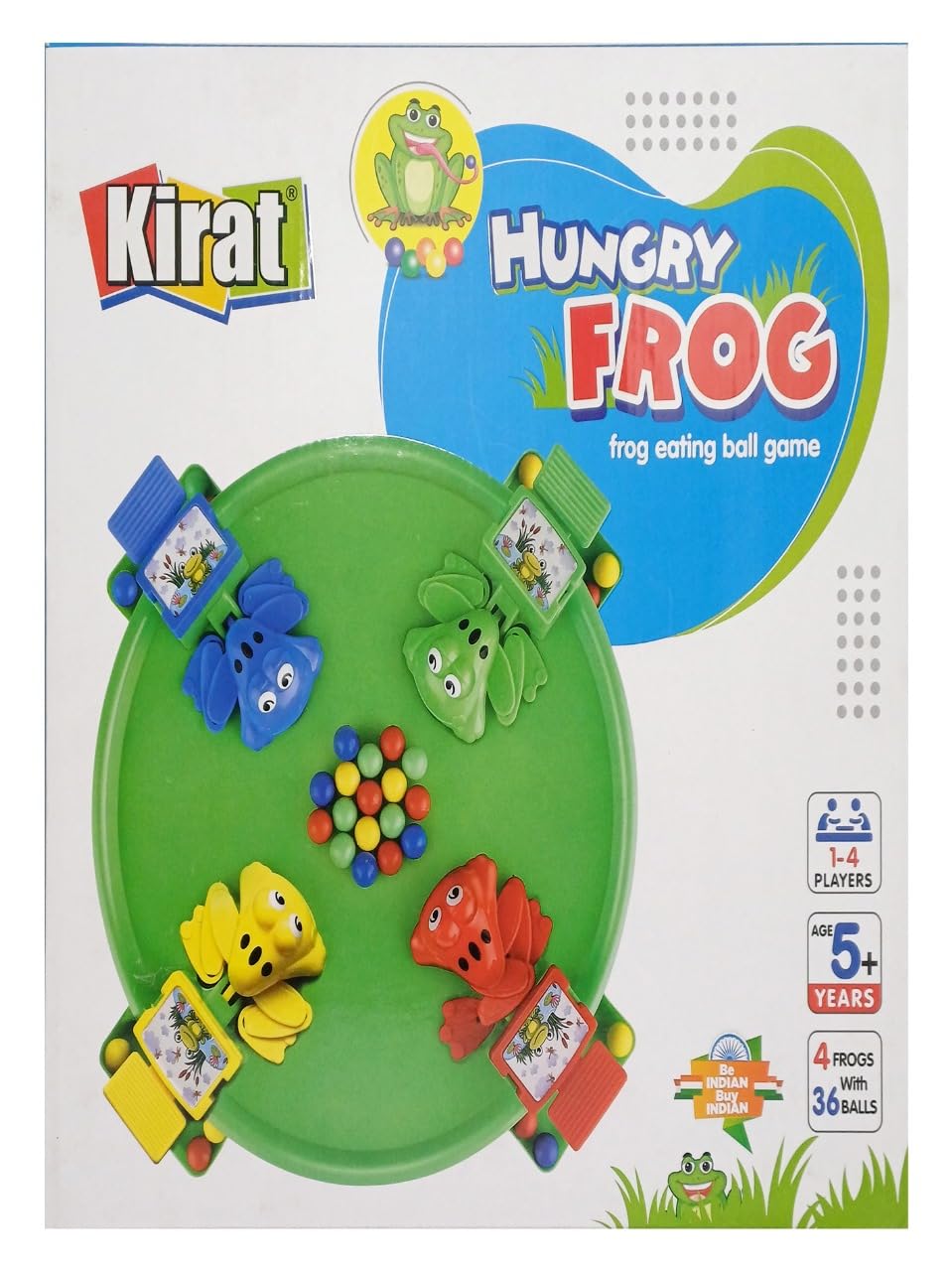 Hungry Frog's Eat Beans Game | 4 Players | Multiplayer Game | Borad Game