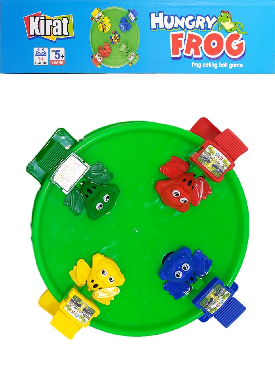 Hungry Frog's Eat Beans Game | 4 Players | Multiplayer Game | Borad Game