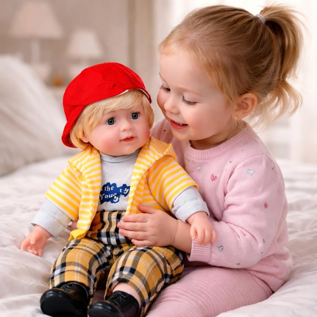 18 Inches Baby Musical and Singing Boy Doll-Singing& Touch Sensor
