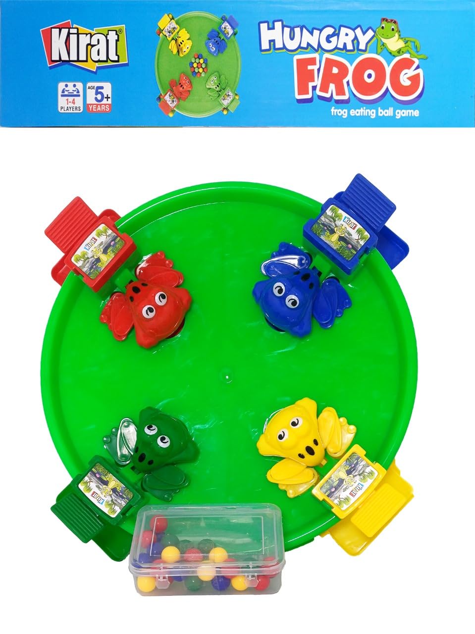 Hungry Frog's Eat Beans Game | 4 Players | Multiplayer Game | Borad Game