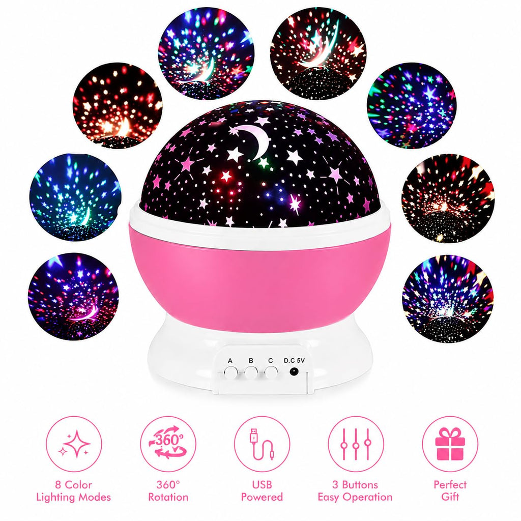 Star Master Dream Rotating Projection Lamp