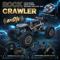 4WD RC Rock Crawler Monster Truck 1:8 Scale | Rechargeable Remote Control Off Road Car with 2.4GHz Controller, Metal Body, High Torque Motor, All Terrain Climbing Car
