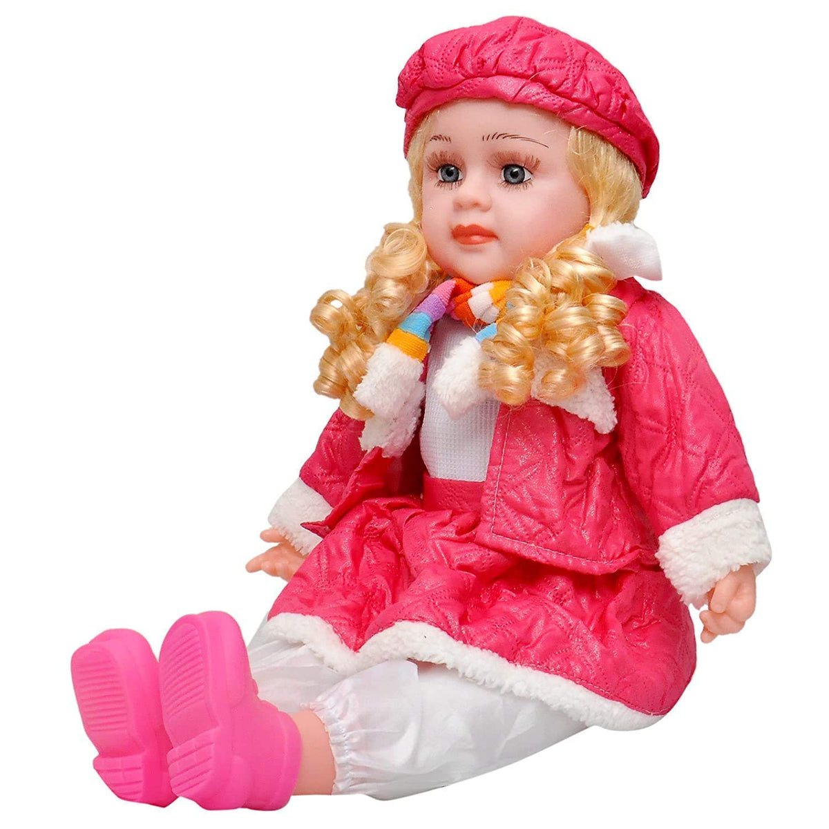 Musical Baby Doll Toy for Kids - Soft Plush Talking & Singing with Touch Sensor