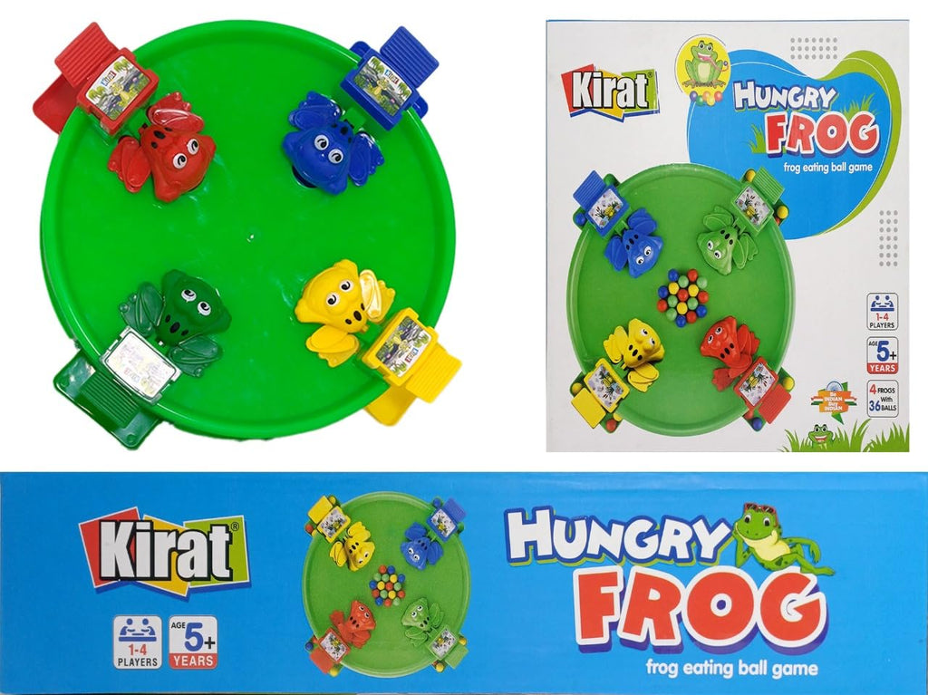 Hungry Frog's Eat Beans Game | 4 Players | Multiplayer Game | Borad Game