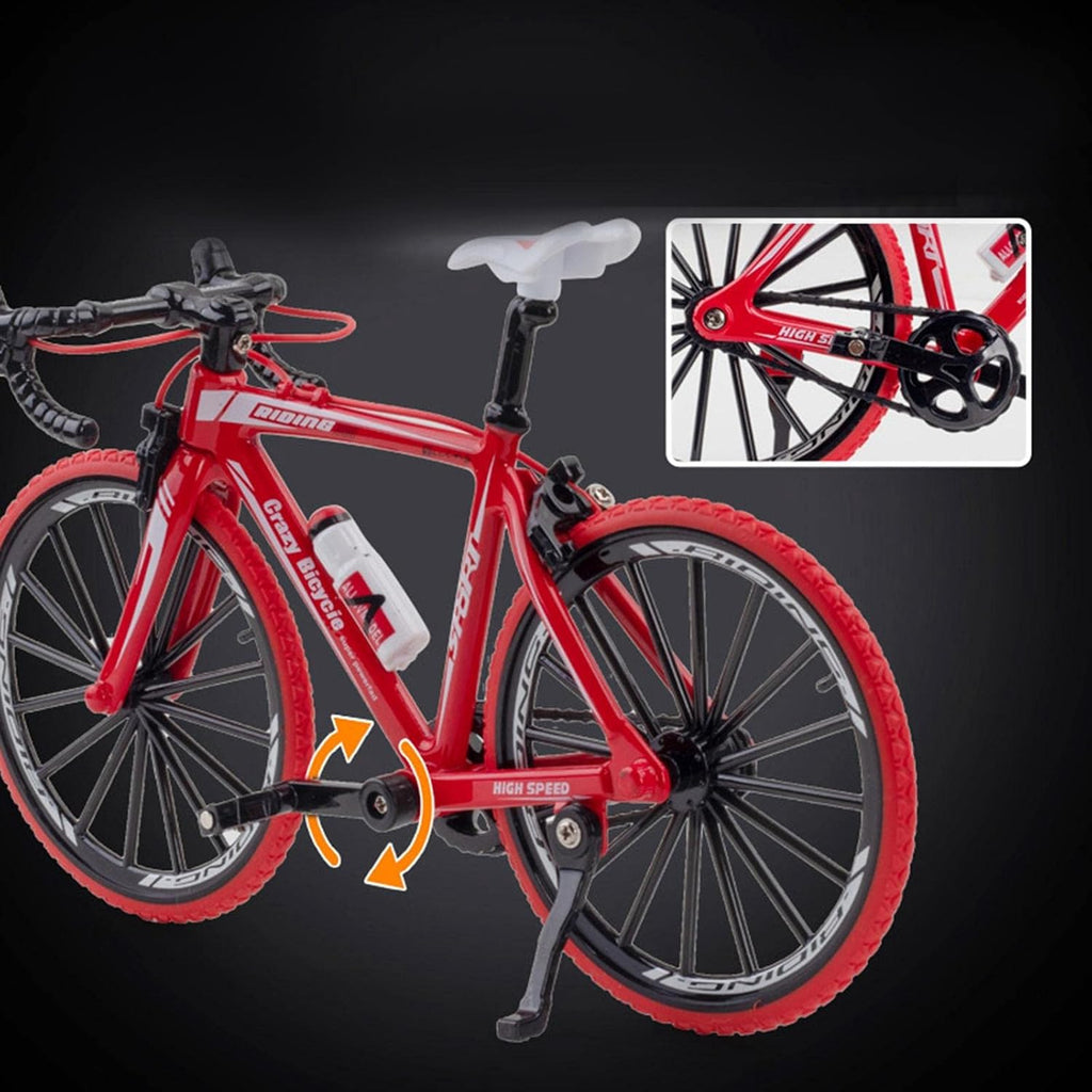Diecast Metal Model Bicycle Cross Mountain Bikes (Multicolor)