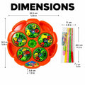 Premium Electronic Fishing Game for Kid| Rotating Fish-Catching Toy with 30 Fish & 4 Sticks| Develop Hand-Eye Coordination & Motor Skill