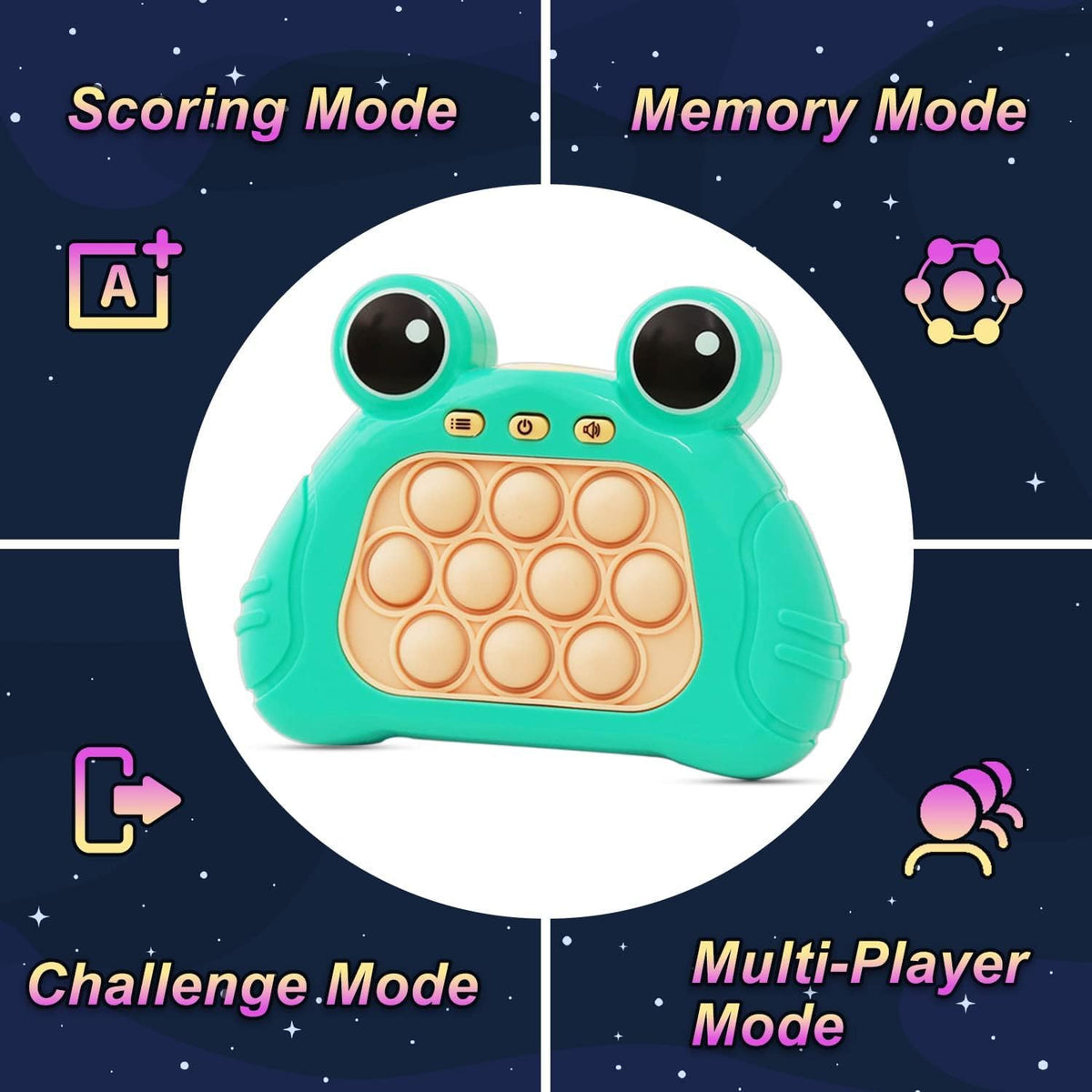 Fast Speed Push Intelligent Game for Kids, Sound Toy for Kids, Electronic Quick Push Game