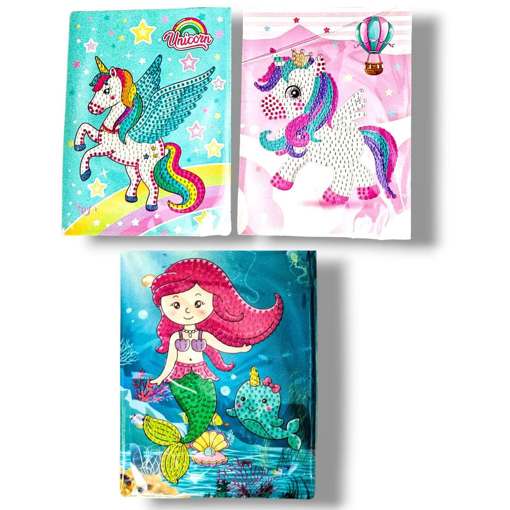 Premium Pick N Paste Diamond Painting Art Kit, DIY Gem Painting &Sticker Craft Kit
