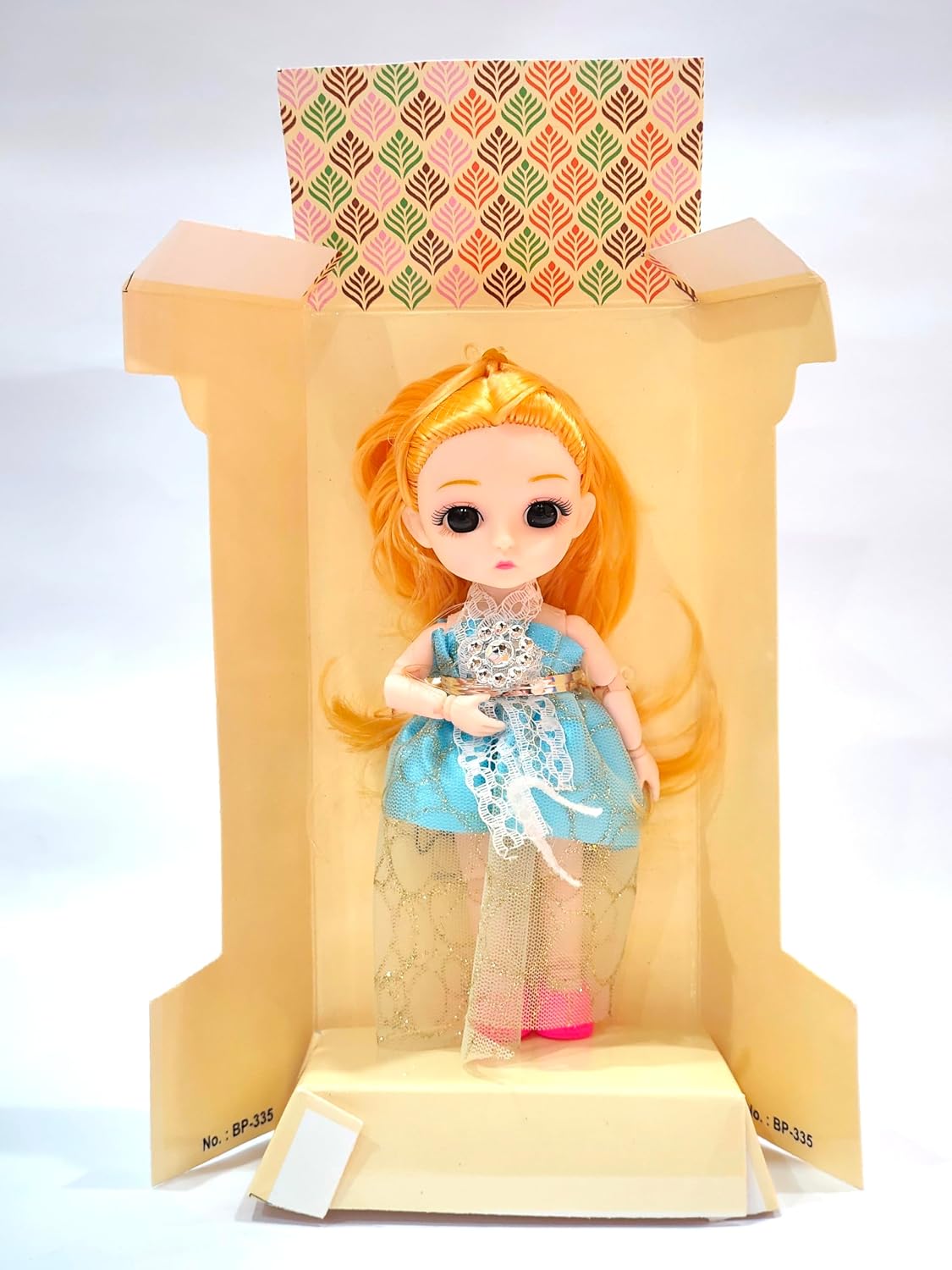 Mahi Little Milly Fashion Doll for Girls (Pack of 1) | Cute Doll Toy with Stylish Dress