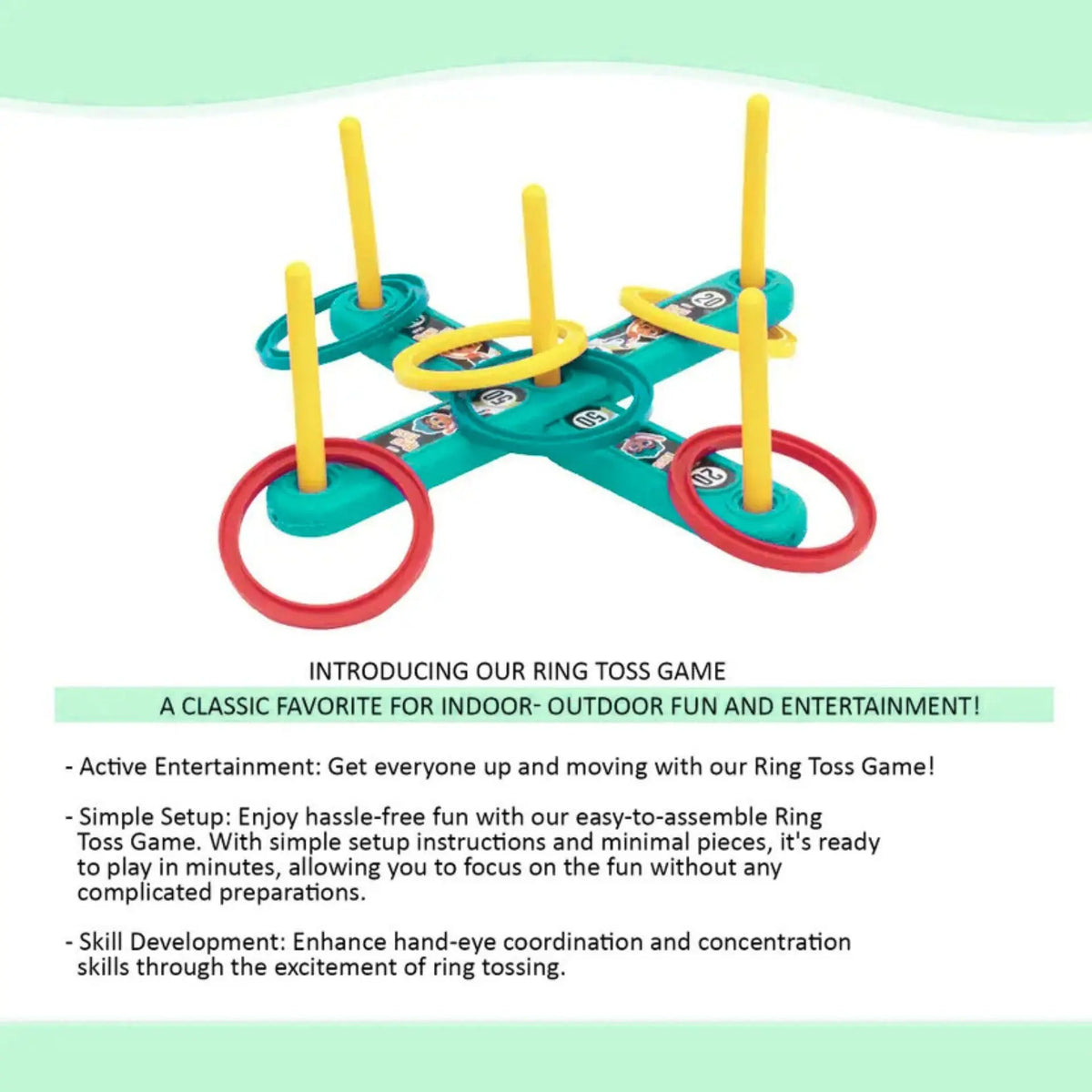 Ring Toss Game Set for Kids | Fun Learning Toy for Children