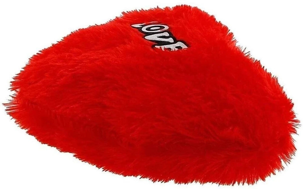 Heart Shaped Pillow Heart Stuffed Plush Fluffy Cushion Gifts - 25 cm (Multi color)